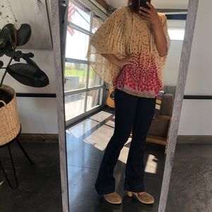 Wardrobe Essentials Bellbottoms in Dark Wash